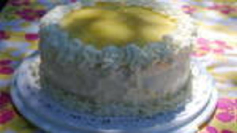 Luscious  Lemon Truffle Cake Created by Dona England