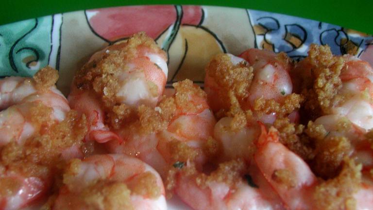 Baked Shrimp with Lemon Garlic Crumbs Created by mailbelle