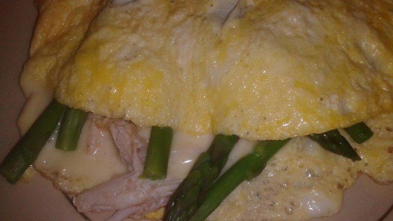 Asparagus Crab Omelets Created by Dee B.