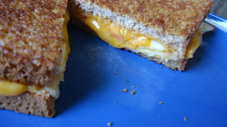 Apple Grilled Cheese Sandwich created by Chelsea Marie