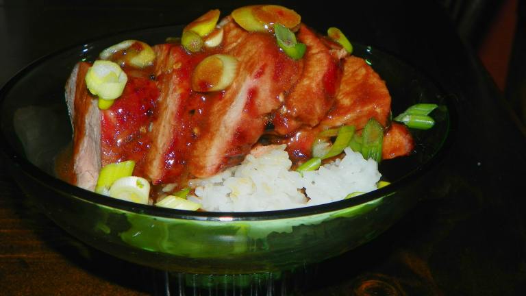 Spicy Chinese Pork Tenderloin created by Baby Kato