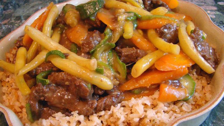 Stir-Fry Beef With String/Green Beans Created by Derf2440