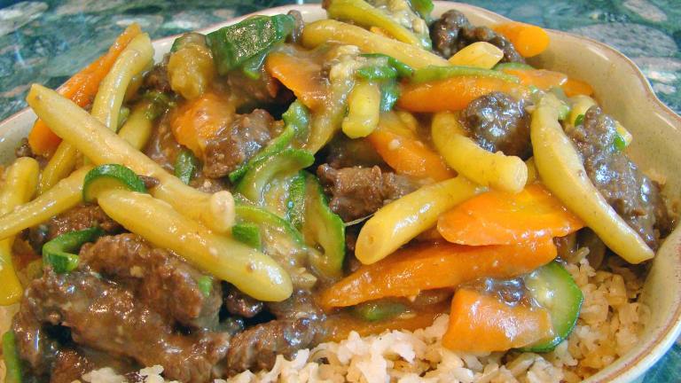 Stir-Fry Beef With String/Green Beans Created by Derf2440