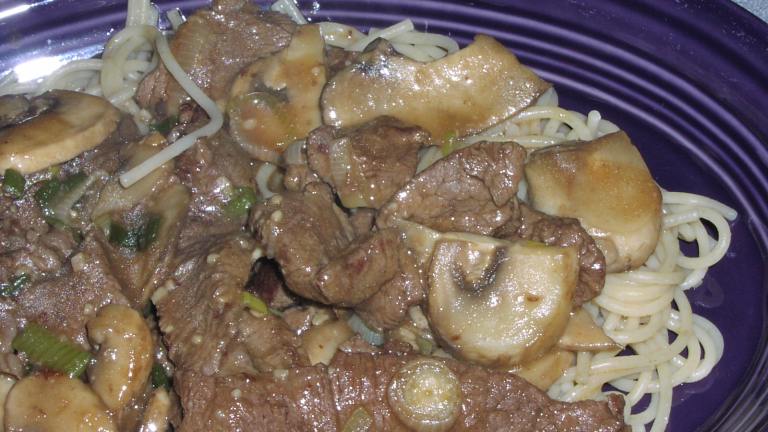 Steak & Mushrooms in Beef-dijon Sauce Created by teresas