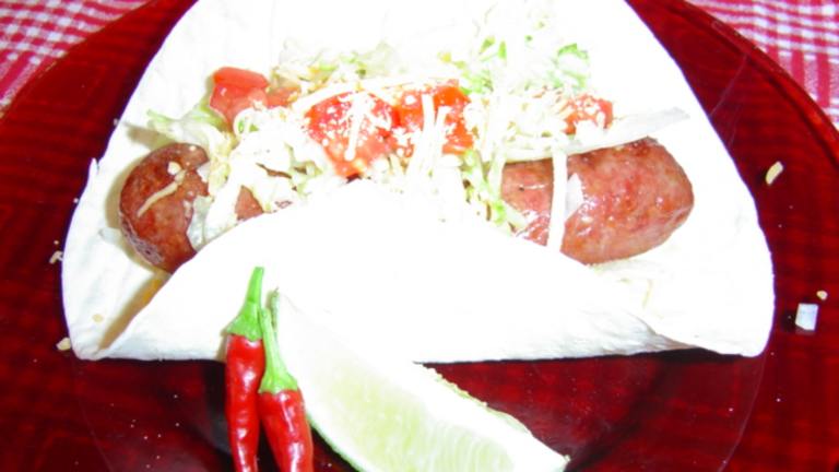 Bratwurst Tacos created by PalatablePastime