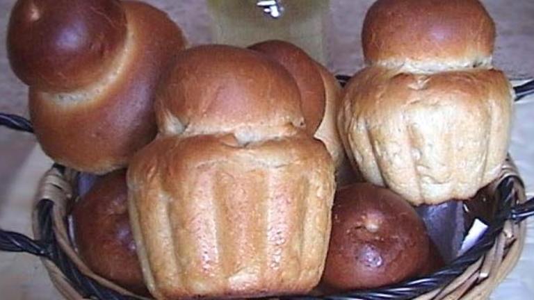 Mini Brioches (bread Machine) Created by najwa