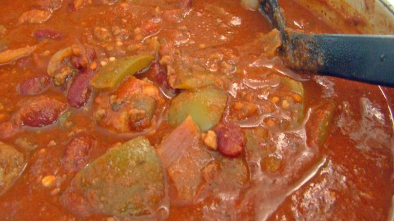 Chili With Sausage and Jalapeno Created by Derf2440