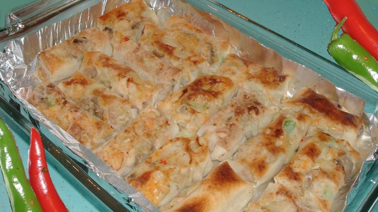 Chicken Egg Roll Enchiladas created by Bergy