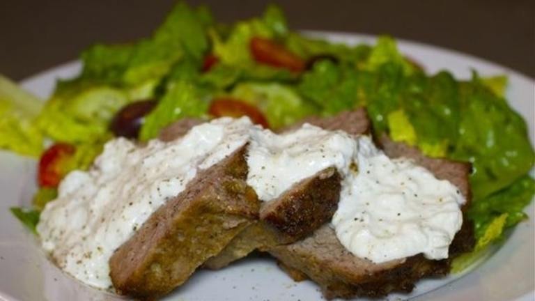 Gyro Loaf With Tsatziki Sauce Created by eck29602