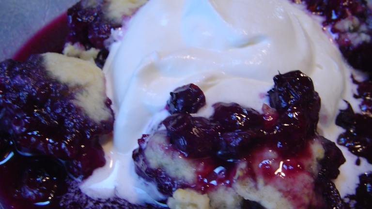 Blueberry Dumplings created by CountryLady