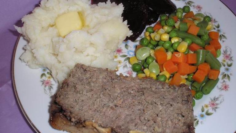 Applesauce Meatloaf Created by Nova Scotia Cook