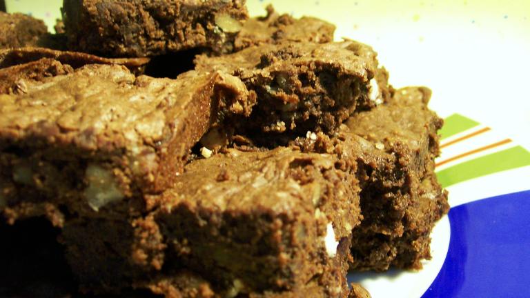 Dark Chocolate Walnut Brownies created by Sharon123
