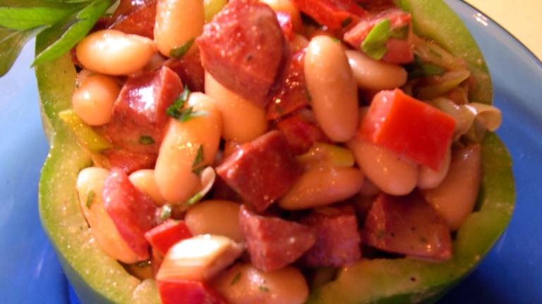 Cannellini and Smoked Sausage Salad created by Mercy
