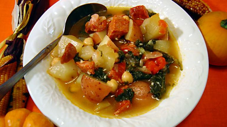 Linguica, Kale, and Potato Soup created by PalatablePastime