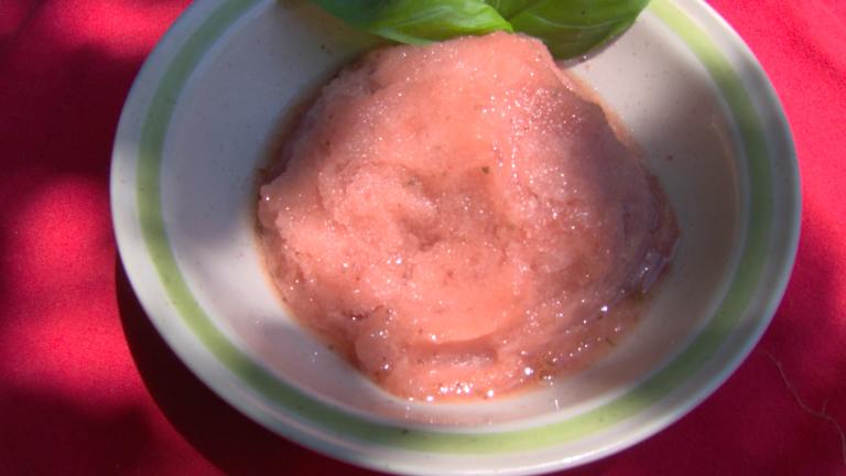 Strawberry Basil Sorbet created by Sharon123