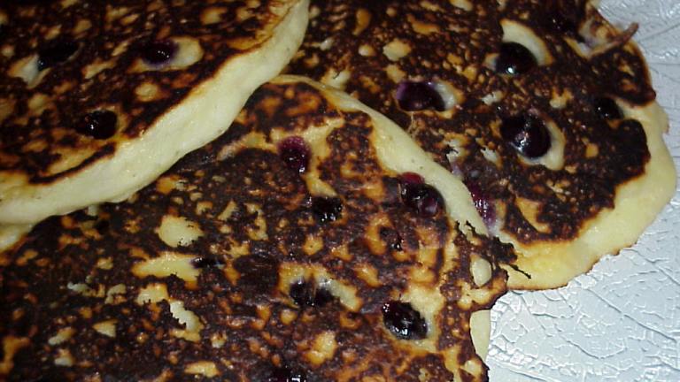 The Best Blueberry Buttermilk Pancakes created by Lennie