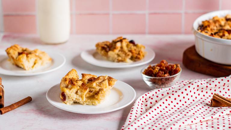 Thick & Delicious Bread Pudding Created by LimeandSpoon