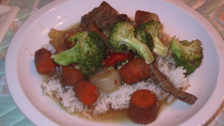 Oriental Beef and Broccoli Created by PaulaG