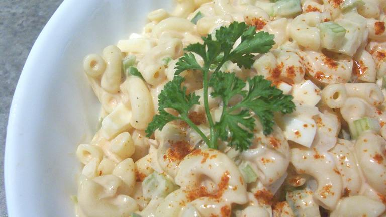 A Different Macaroni Salad Created by  Pamela 