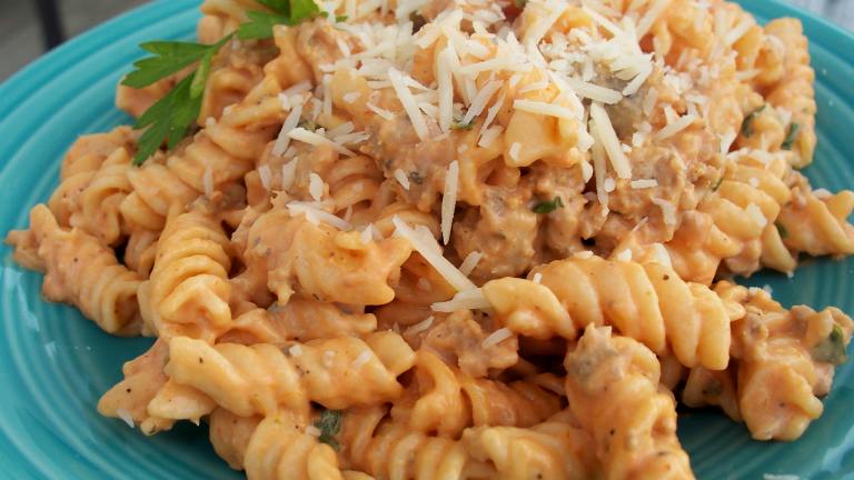Creamy Pasta and Sausage created by Parsley