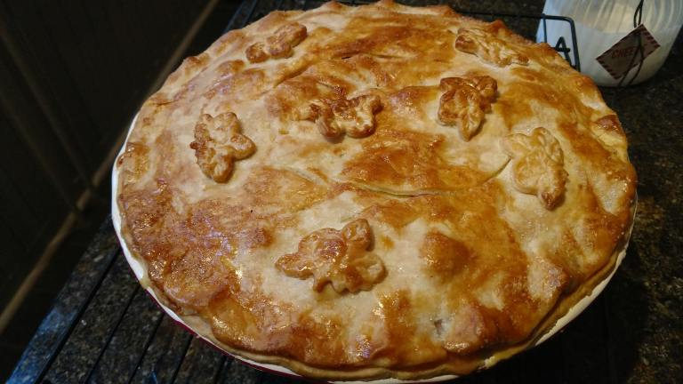 Apple Rhubarb Pie Created by Chef Jeff