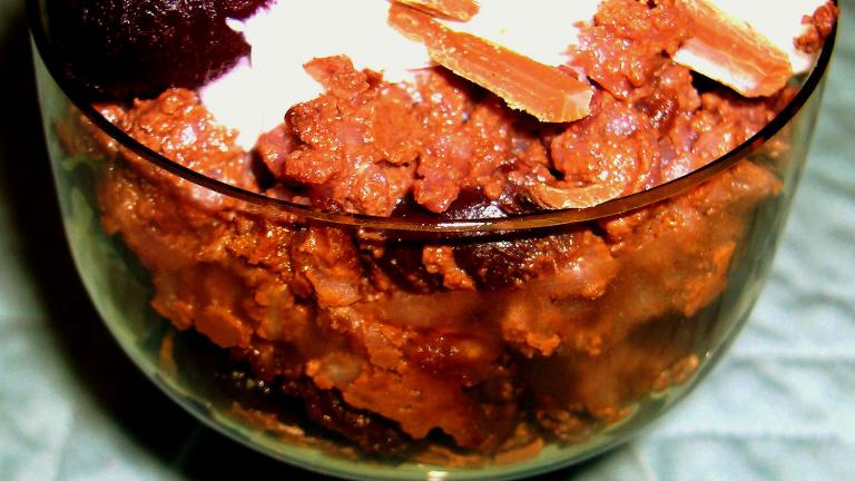 Rich Chocolate Cherry Brown Rice Pudding created by Derf2440