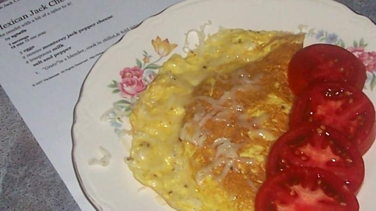 Mexican Jack Cheese Omelet Created by Jellyqueen