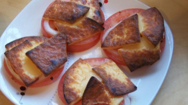 Broiled Tomato Slices With Gouda Cheese Created by I Cook Therefore I 