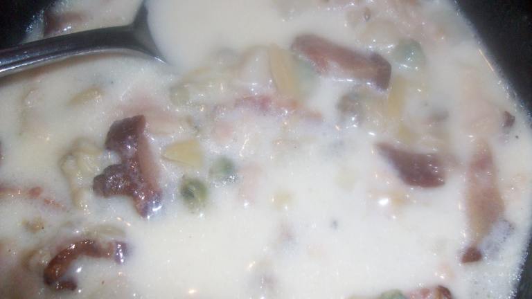 New England Easy Clam Chowder Created by mightyro_cooking4u