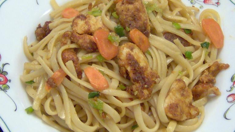 Chilli Crusted Chicken Noodles created by Mamas Kitchen Hope