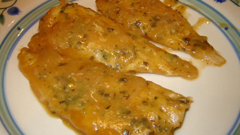 Apricot and Mint Fish created by MA HIKER