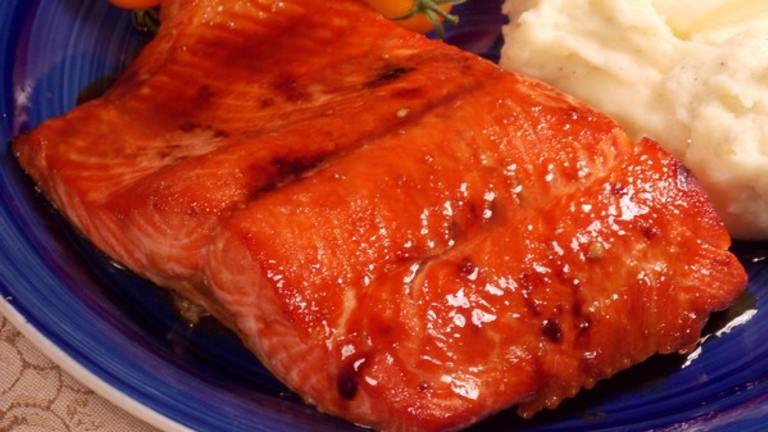 Glazed Grilled Salmon created by Lavender Lynn