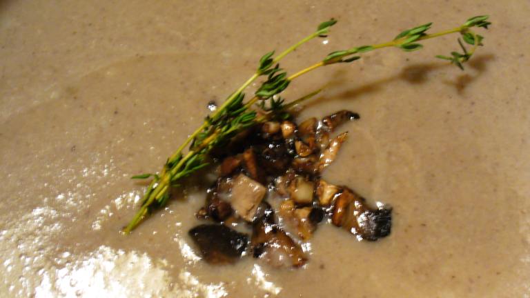 New England Soup Factory's Creamy Wild Mushroom Soup Created by *Sunday*