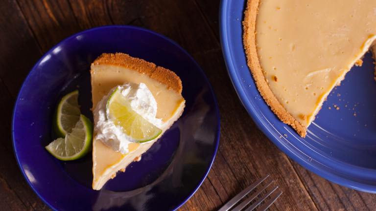 Baked Margarita Pie Created by DianaEatingRichly