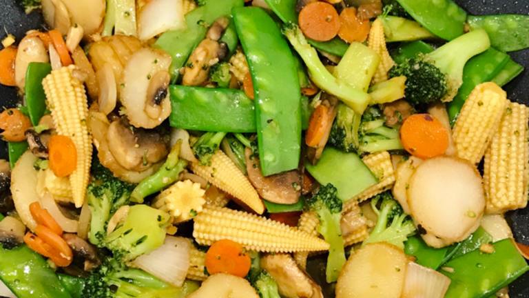 Chinese Vegetable Stir Fry created by Anonymous