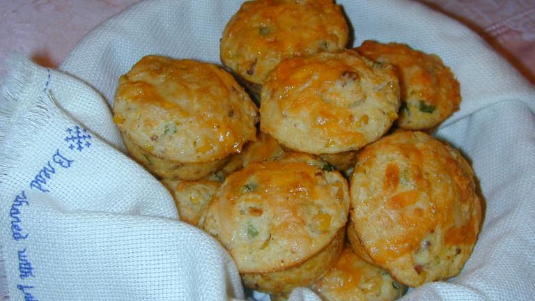 Melted Cheese, Corn and Bacon Muffins created by Barb G.