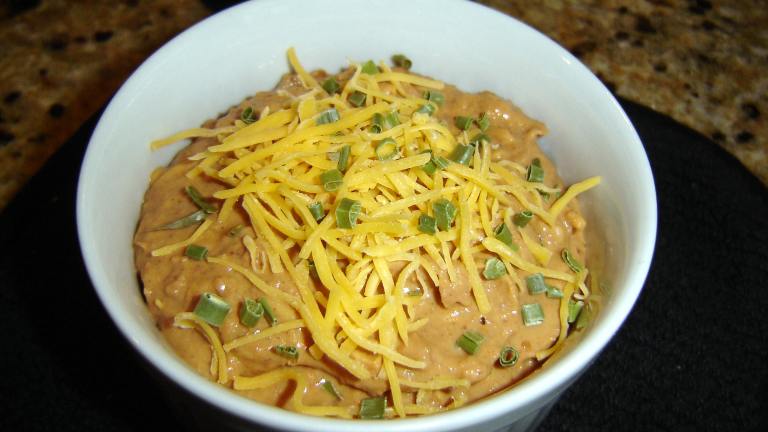 Low-fat Hot Mexican Bean Dip created by Chris from Kansas