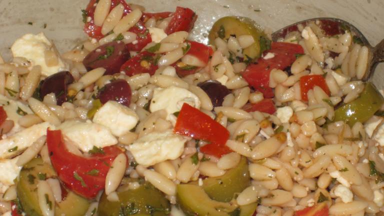 Orzo / Tomato Salad with Feta and Olives created by FrenchBunny