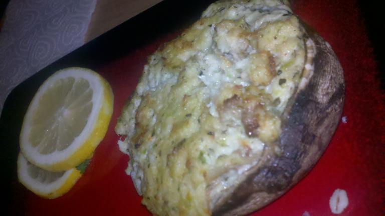 Baked Crab-Stuffed Mushrooms Created by Pril4904