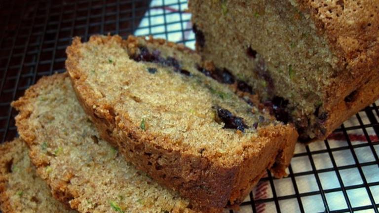 Blueberry Zucchini Bread Created by Ms B.