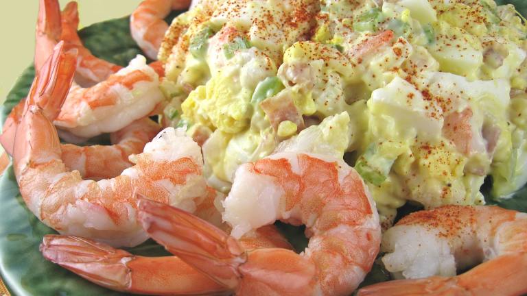Egg Salad With Shrimp and Bacon Created by Kathy