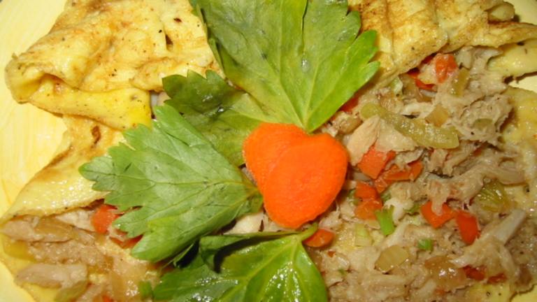 Crab Meat or Shrimp Omelette created by WaterMelon