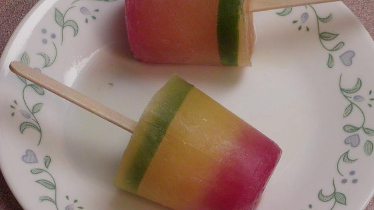 Tequila Sunrise Ice Pops Created by Rita1652