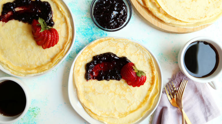 Traditional Swedish Pancakes Created by Jonathan Melendez 