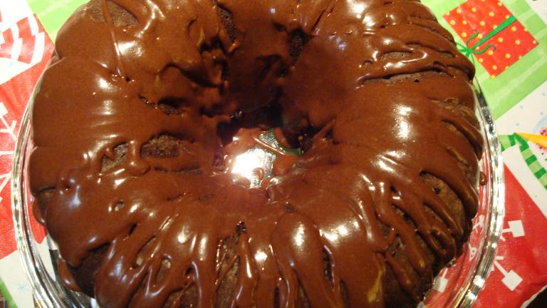 Chocolate Cream Cheese Pound Cake Created by Starrynews