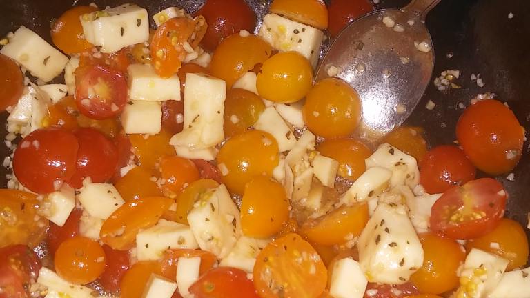 Balsamic Marinated Tomato and Mozzarella Salad Created by Kristi R.