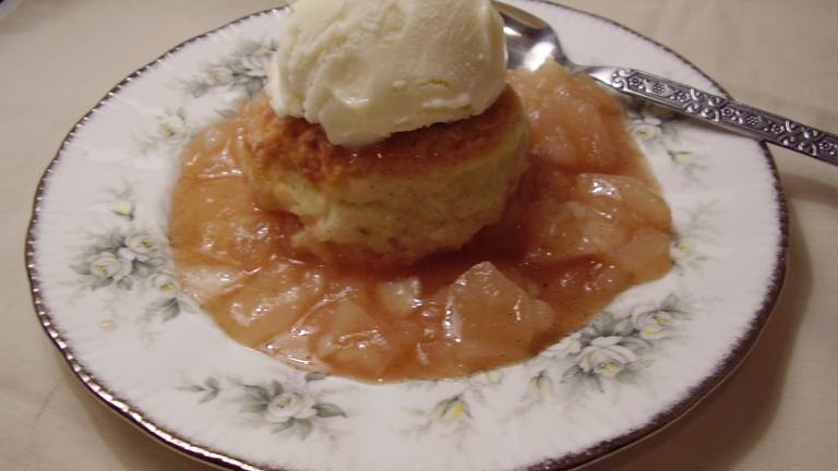 Apple Cobbler With Sweet Biscuit Crust Created by NoraMarie