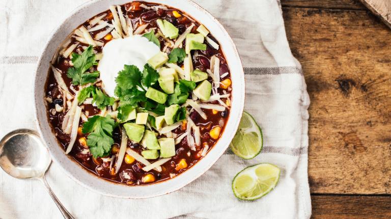 Sweet and Spicy Vegetarian Chili Created by Izy Hossack