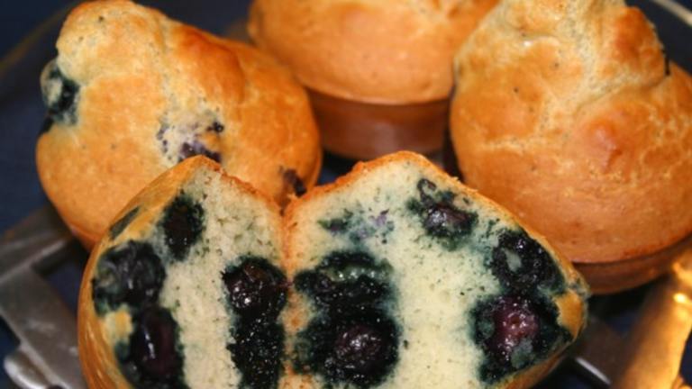 The No-Fat Blueberry Muffins Recipe created by Nimz_