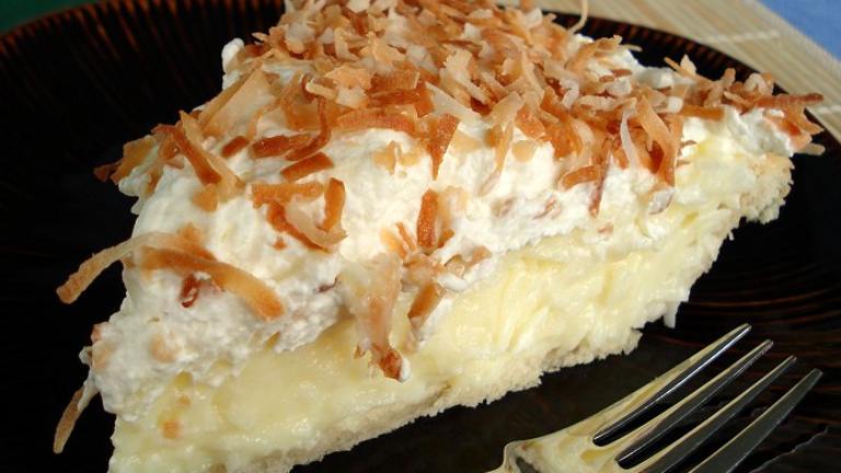Coconut Cream Pie created by Marg CaymanDesigns
